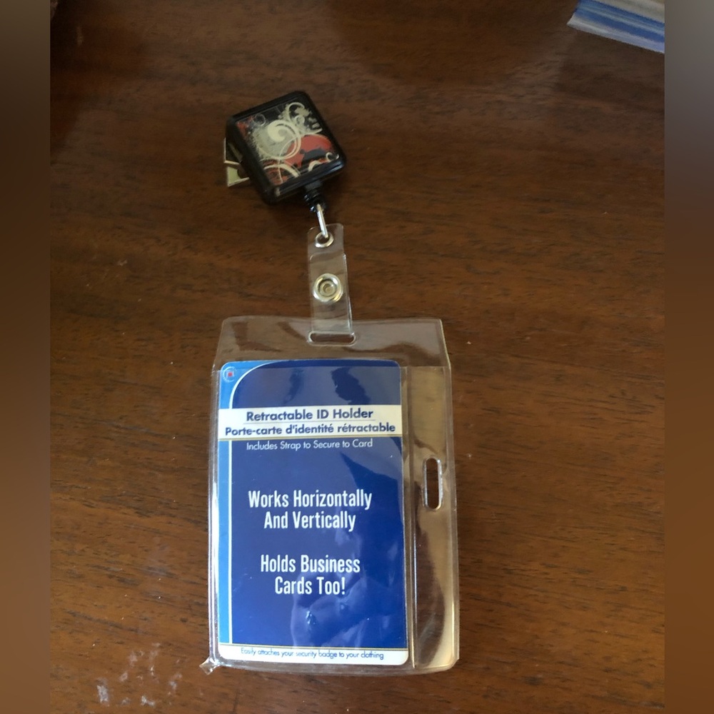 Retractable ID Holder with Clip - 958 $15 or $12 w/offer